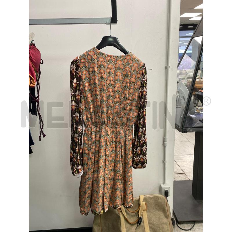 VESTITO DONNA DIXIE MARRO FIORATO  | Mercatino dell'Usato Montesilvano 2