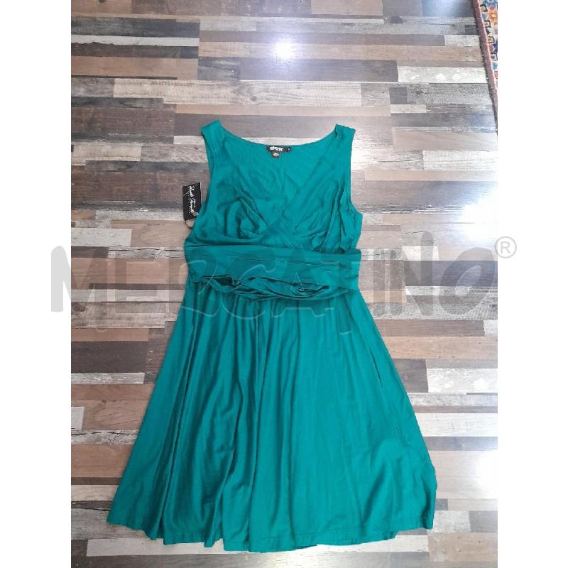 VESTITO DONNA DKNY VERDE TG L | Mercatino dell'Usato Montesilvano 1