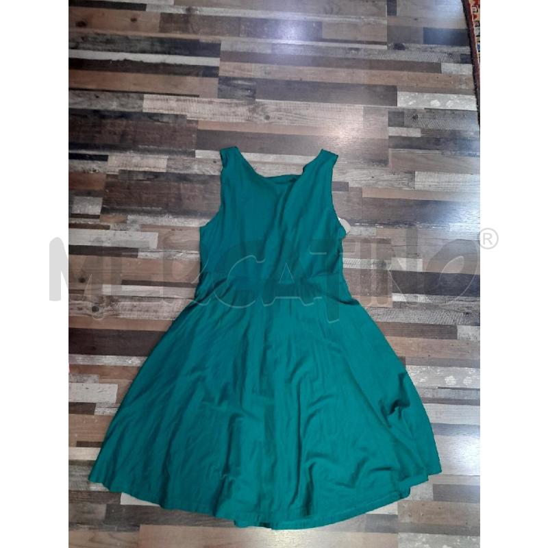 VESTITO DONNA DKNY VERDE TG L | Mercatino dell'Usato Montesilvano 3
