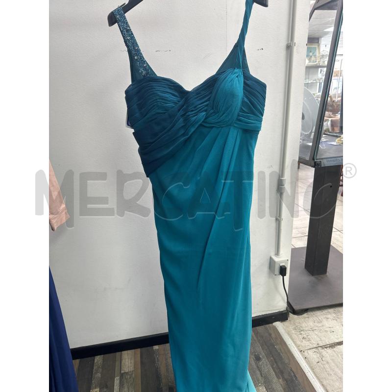 VESTITO DONNA ELEGANTE BRIN DE FEMME AZZURRO BLU DEGRADÈ | Mercatino dell'Usato Montesilvano 1