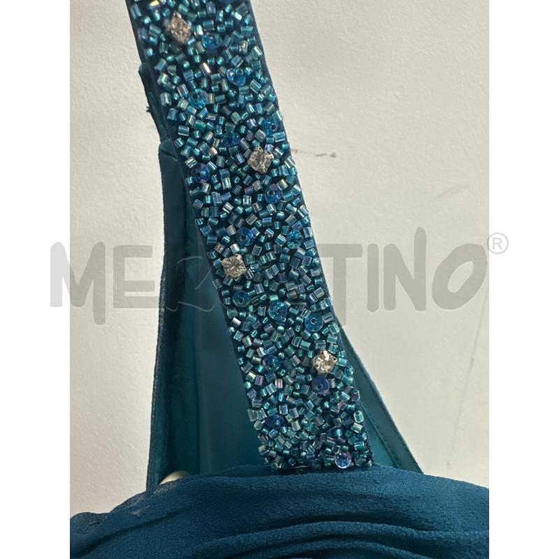 VESTITO DONNA ELEGANTE BRIN DE FEMME AZZURRO BLU DEGRADÈ | Mercatino dell'Usato Montesilvano 3