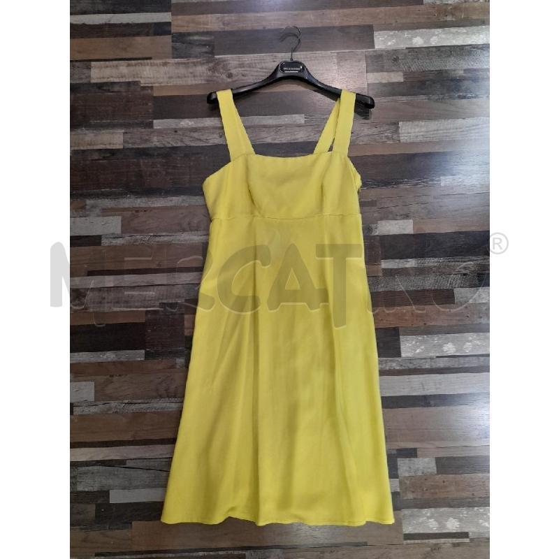 VESTITO DONNA ELEGANTE MARIA GRAZIA DONDI GIALLO  | Mercatino dell'Usato Montesilvano 1