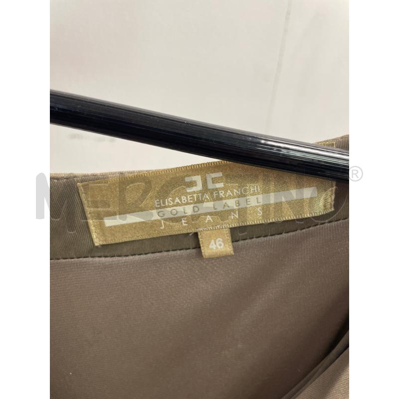 VESTITO DONNA ELISABETTA FRANCHI GOLD LABEL GRIGIO INCROCIATO DRAPPEGGIATO | Mercatino dell'Usato Montesilvano 2
