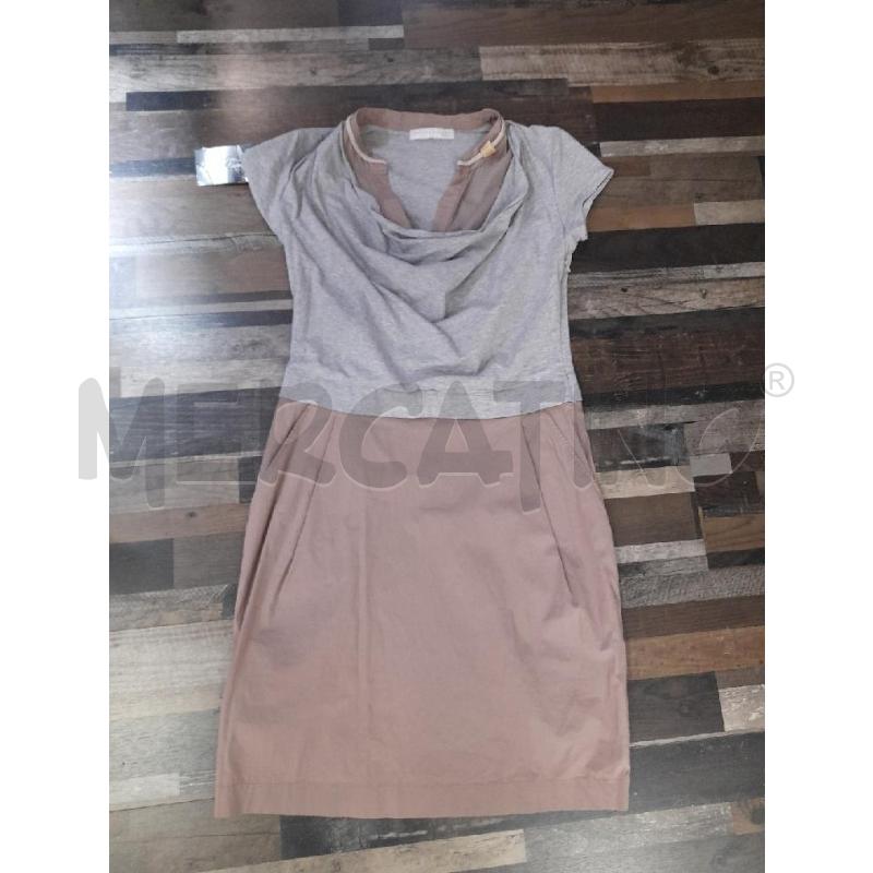 VESTITO DONNA FABIANA FILIPPI GRIGIO MARRO CHIARO | Mercatino dell'Usato Montesilvano 1