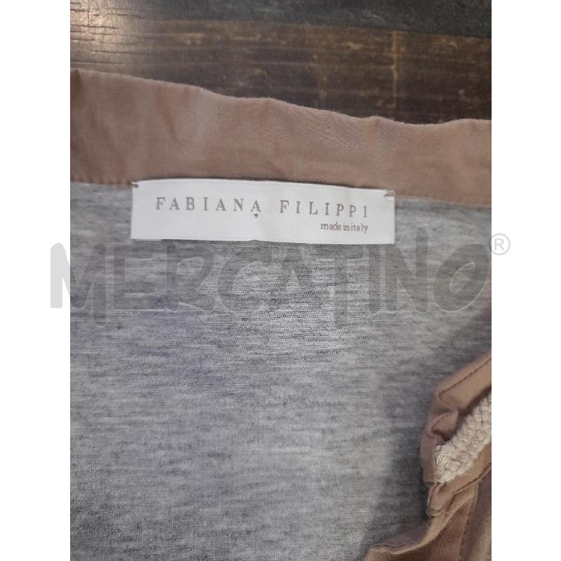 VESTITO DONNA FABIANA FILIPPI GRIGIO MARRO CHIARO | Mercatino dell'Usato Montesilvano 2