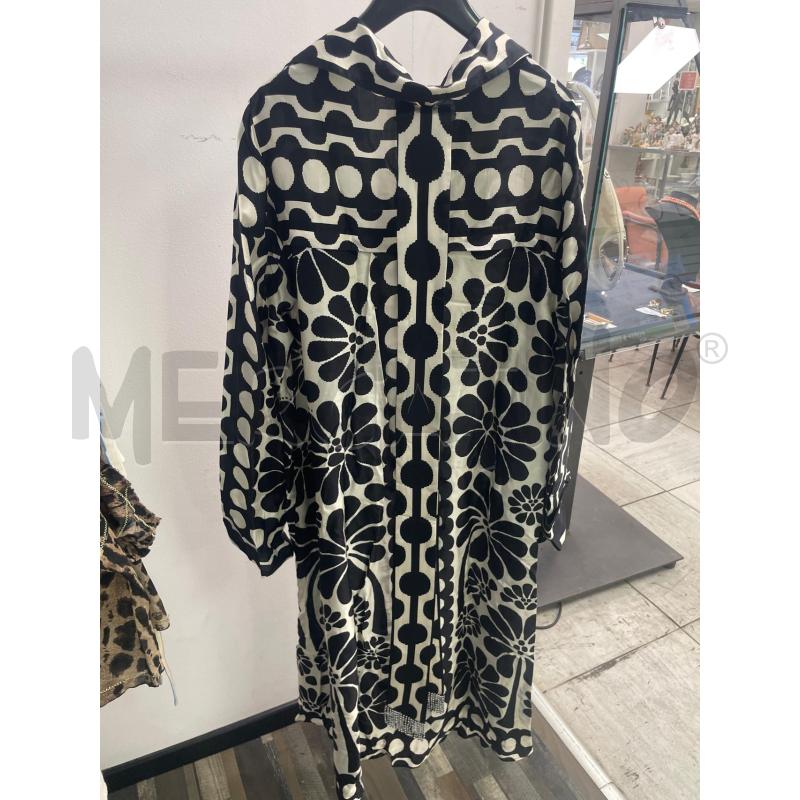 VESTITO DONNA FARM BIANCO FIORI NERI LUNGO  | Mercatino dell'Usato Montesilvano 3