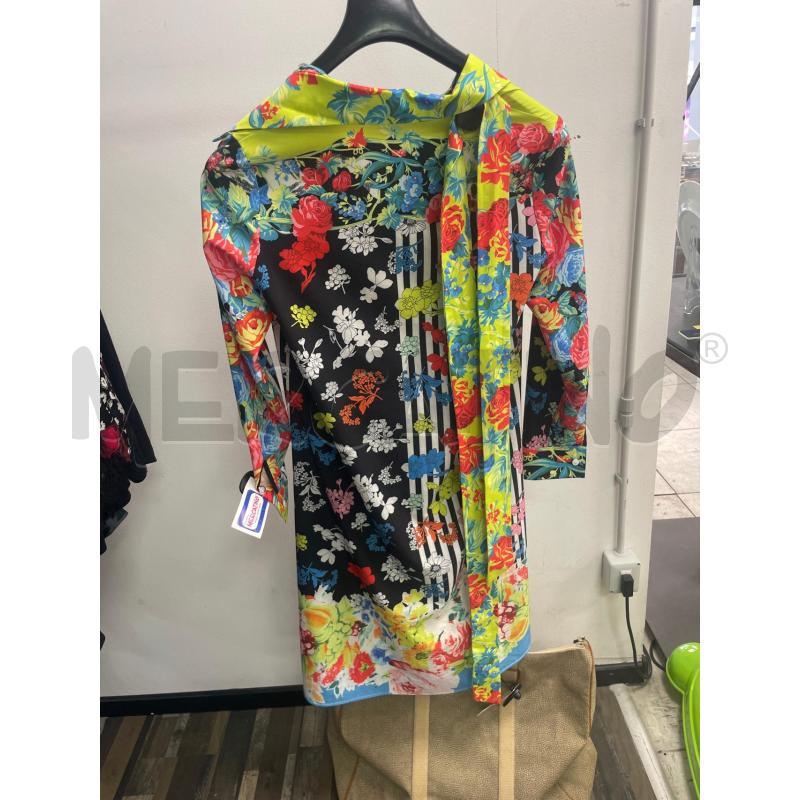 VESTITO DONNA FEZ FANTASIA FIORATA MULTICOLOR | Mercatino dell'Usato Montesilvano 3