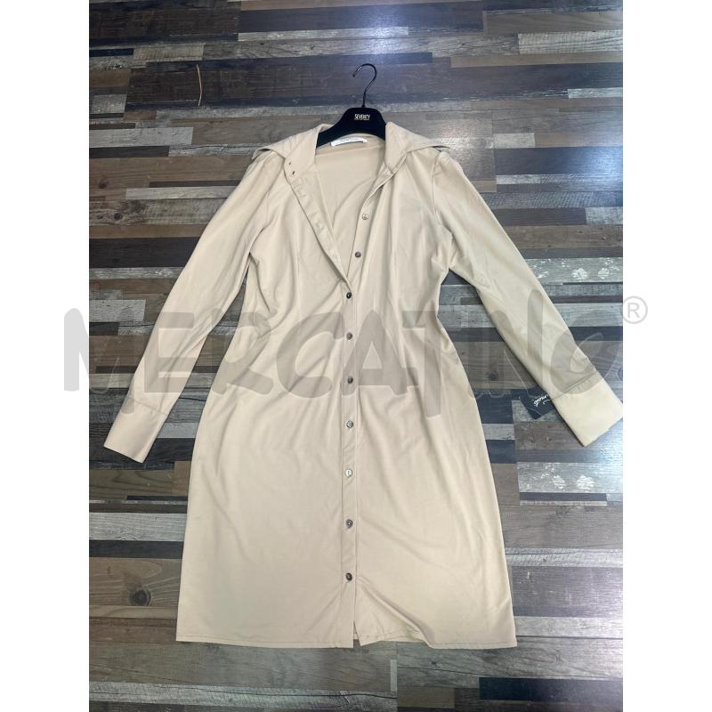 VESTITO DONNA FISICO BEIGE LEGGERO | Mercatino dell'Usato Montesilvano 1