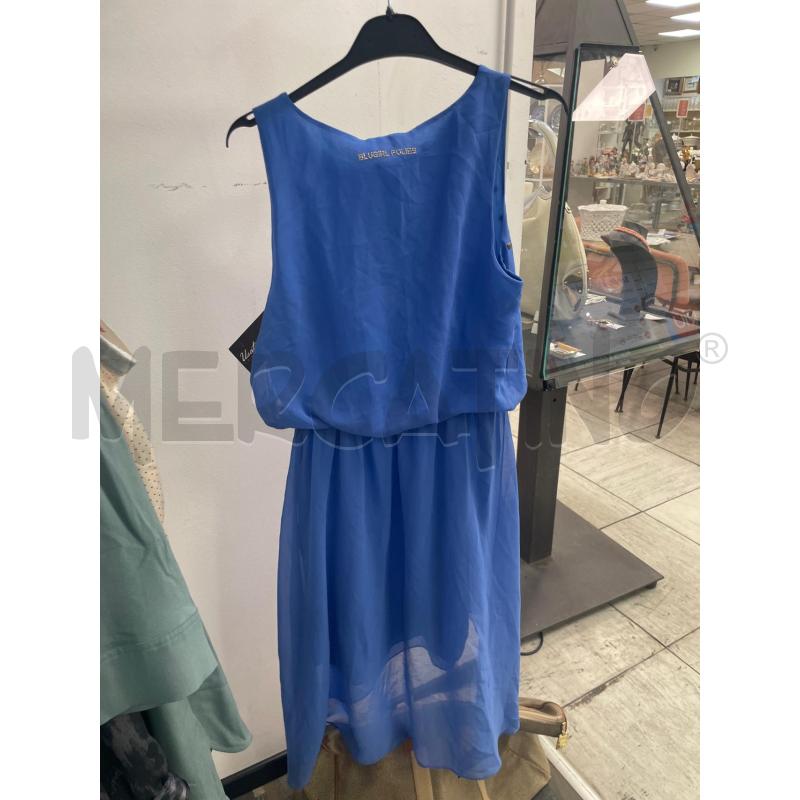 VESTITO DONNA FOLLES BLUGIRL CELESTE TG 44 | Mercatino dell'Usato Montesilvano 3