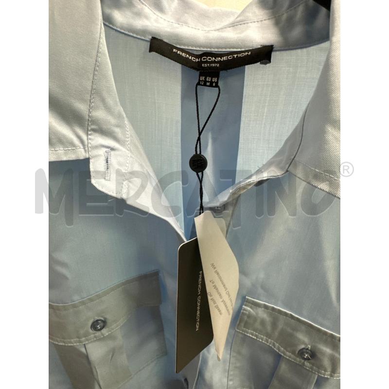 VESTITO DONNA FRENCH COLLECTION AZZURRO MEZZA MANICA ARRICCIATO IN VITA | Mercatino dell'Usato Montesilvano 2