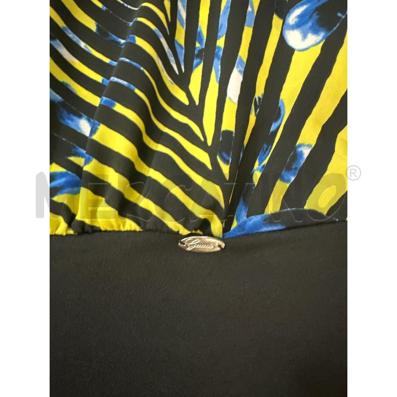 VESTITO DONNA GAUDI JEANS GIALLO NERO  | Mercatino dell'Usato Montesilvano 2