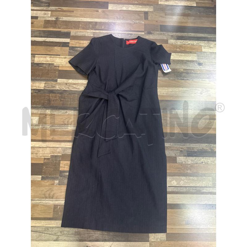 VESTITO DONNA GESSATO BLU VIRGINIA BIZZI TG .42 | Mercatino dell'Usato Montesilvano 1