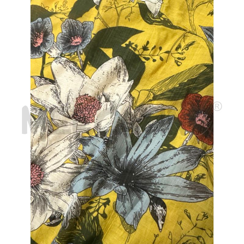 VESTITO DONNA GIALLO FIORATO  | Mercatino dell'Usato Montesilvano 2