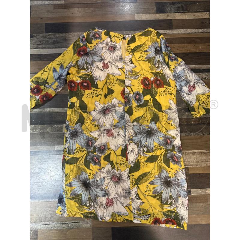 VESTITO DONNA GIALLO FIORATO  | Mercatino dell'Usato Montesilvano 3