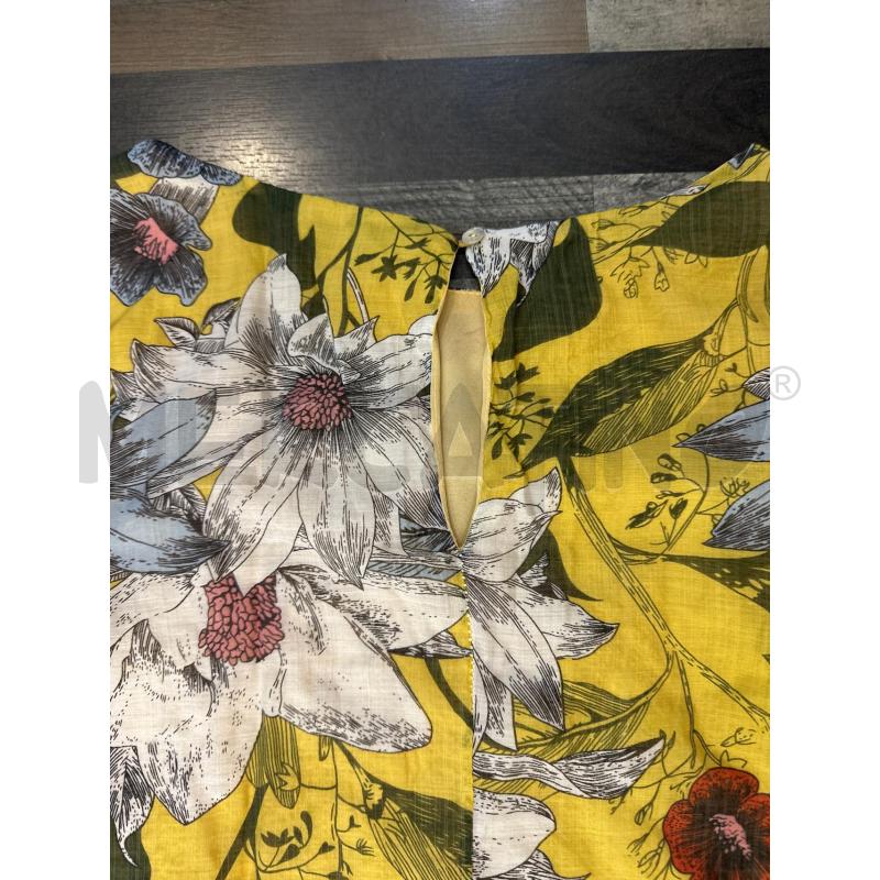 VESTITO DONNA GIALLO FIORATO  | Mercatino dell'Usato Montesilvano 4