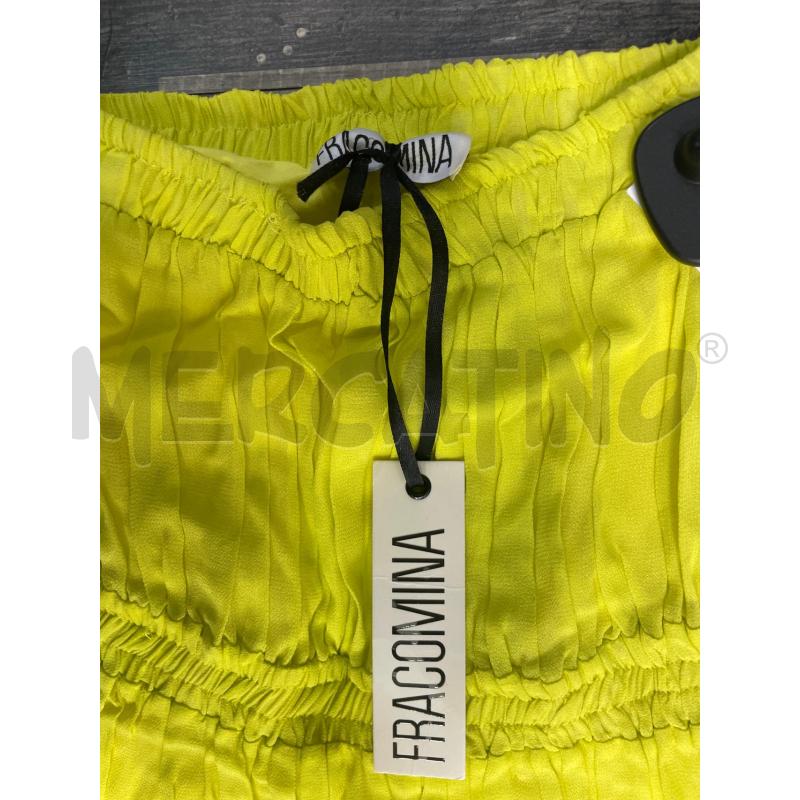 VESTITO DONNA GIALLO FRACOMINA XS | Mercatino dell'Usato Montesilvano 2