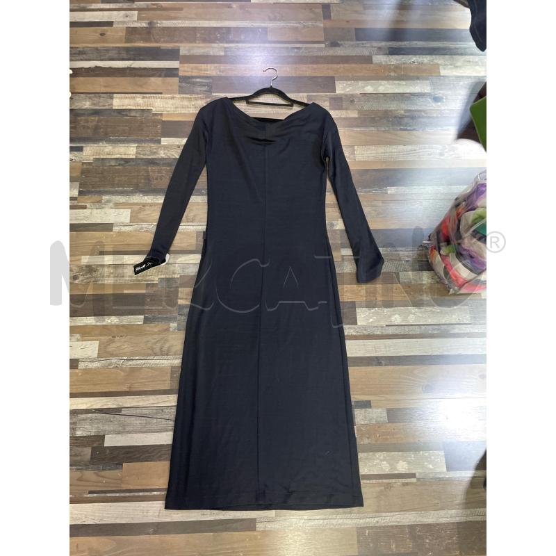 VESTITO DONNA GIANFRACO FERRÈ LUNGO NERO | Mercatino dell'Usato Montesilvano 3