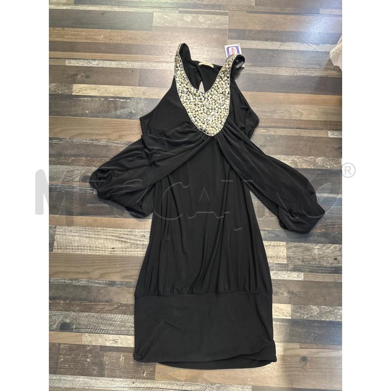 VESTITO DONNA GIORGIA&JHONS NERO PERLINE  | Mercatino dell'Usato Montesilvano 1