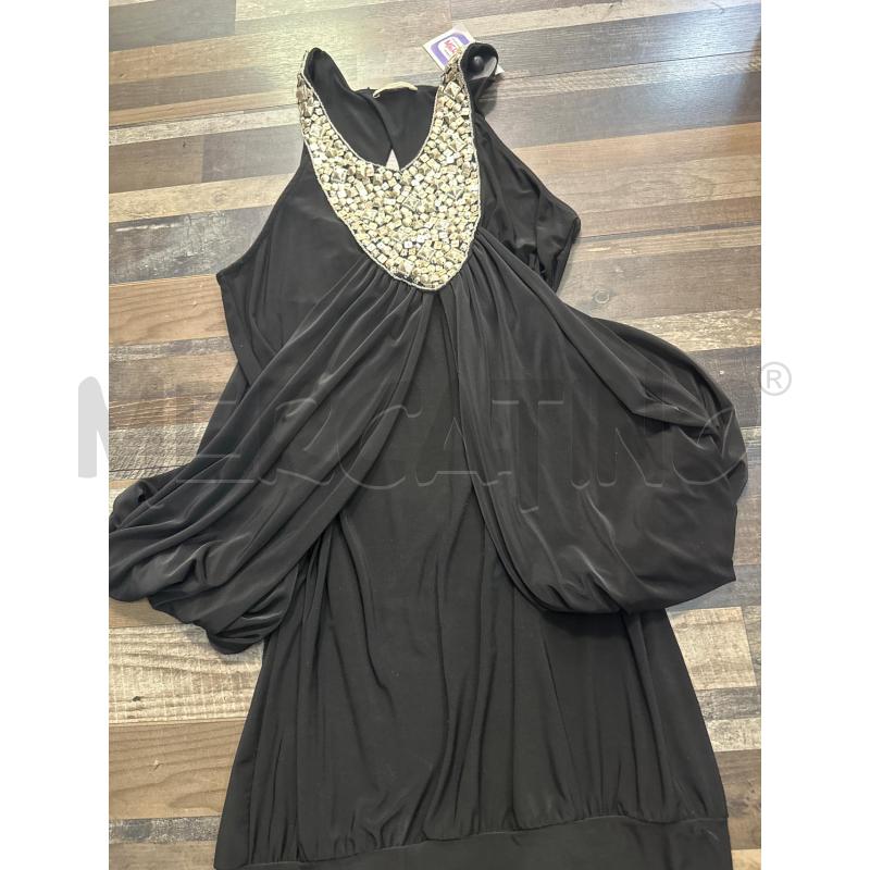 VESTITO DONNA GIORGIA&JHONS NERO PERLINE  | Mercatino dell'Usato Montesilvano 3