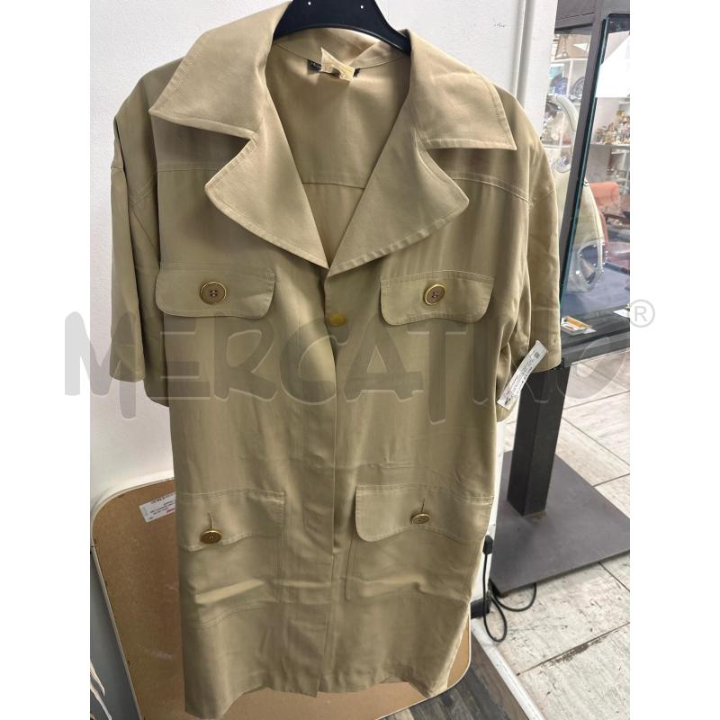 VESTITO DONNA GUY LAROCHE BOUTIQUE BEIGE SETA | Mercatino dell'Usato Montesilvano 1