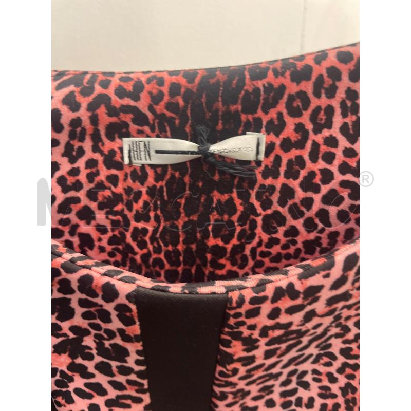 VESTITO DONNA HFN LEOPARDATO ROSA NERO | Mercatino dell'Usato Montesilvano 2