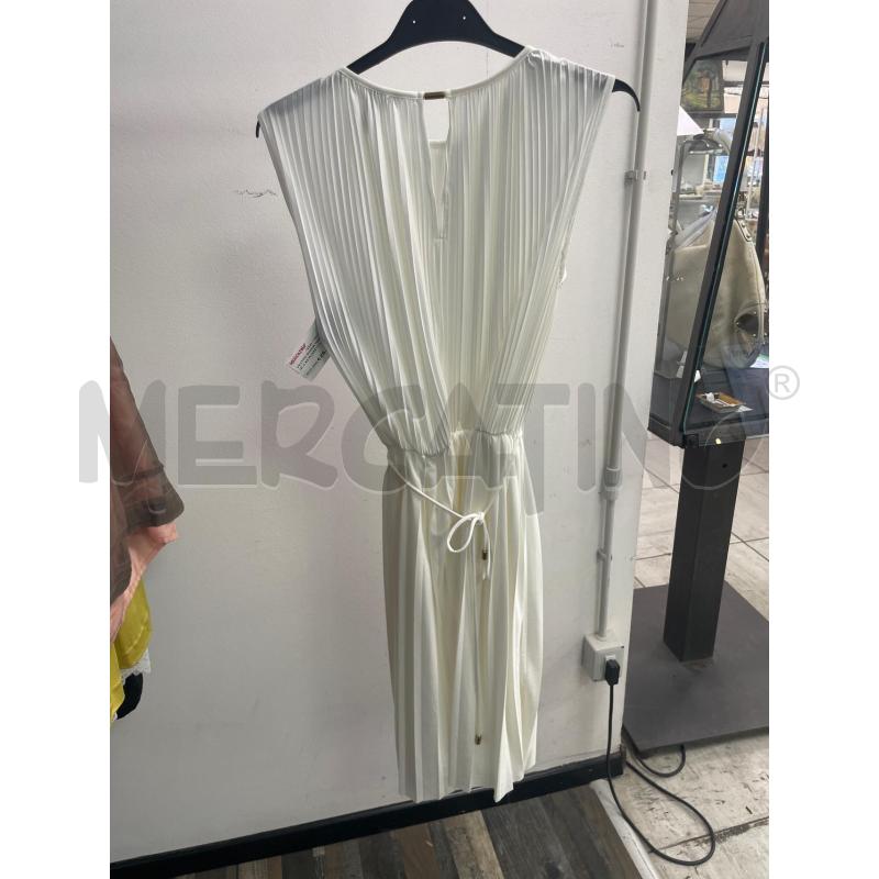 VESTITO DONNA H&M BIANCO XS PLISSETTATO | Mercatino dell'Usato Montesilvano 3