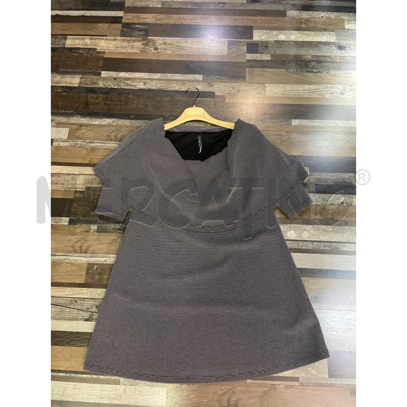 VESTITO DONNA IMPERIAL NERO PUNTINI BIANCHI | Mercatino dell'Usato Montesilvano 1