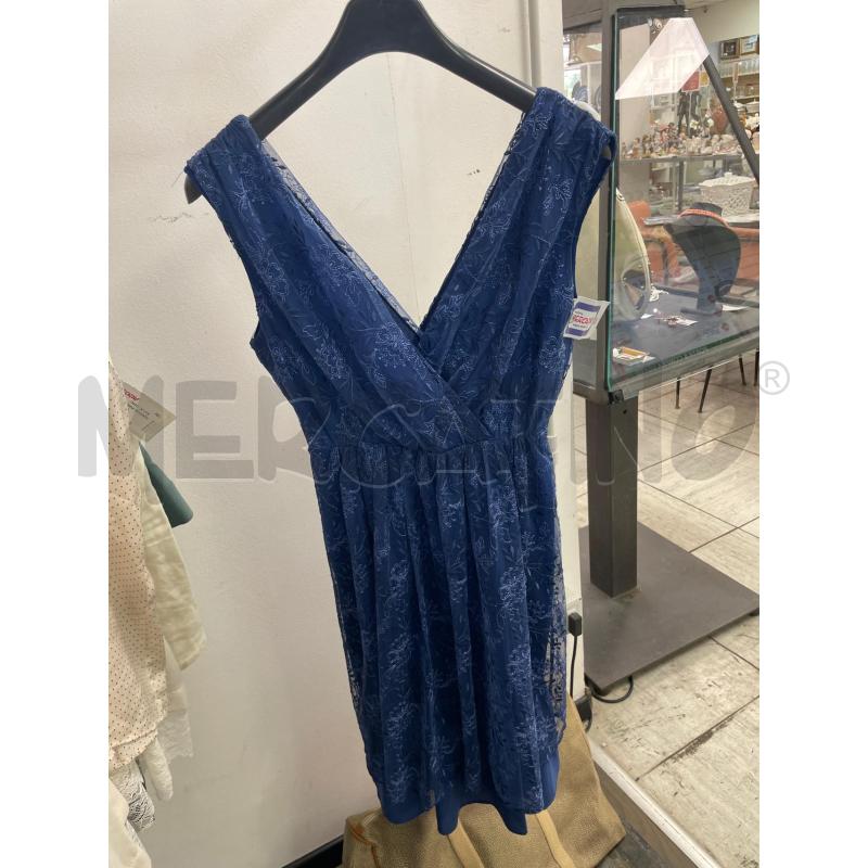 VESTITO DONNA INTRED BLU VELATO TG 42 | Mercatino dell'Usato Montesilvano 1