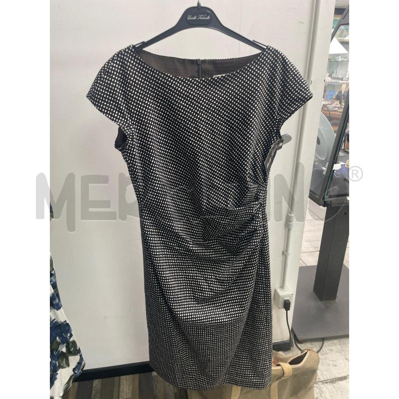 VESTITO DONNA INTRED QUADRETTI MARRO NERO BIANCO | Mercatino dell'Usato Montesilvano 1