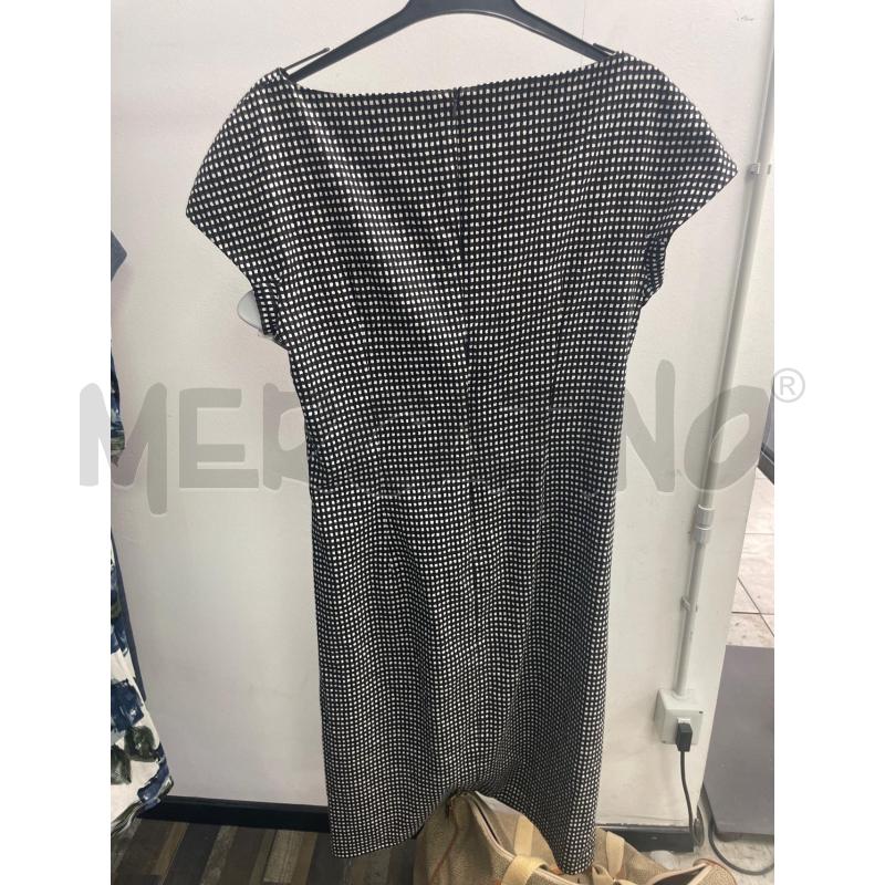 VESTITO DONNA INTRED QUADRETTI MARRO NERO BIANCO | Mercatino dell'Usato Montesilvano 2