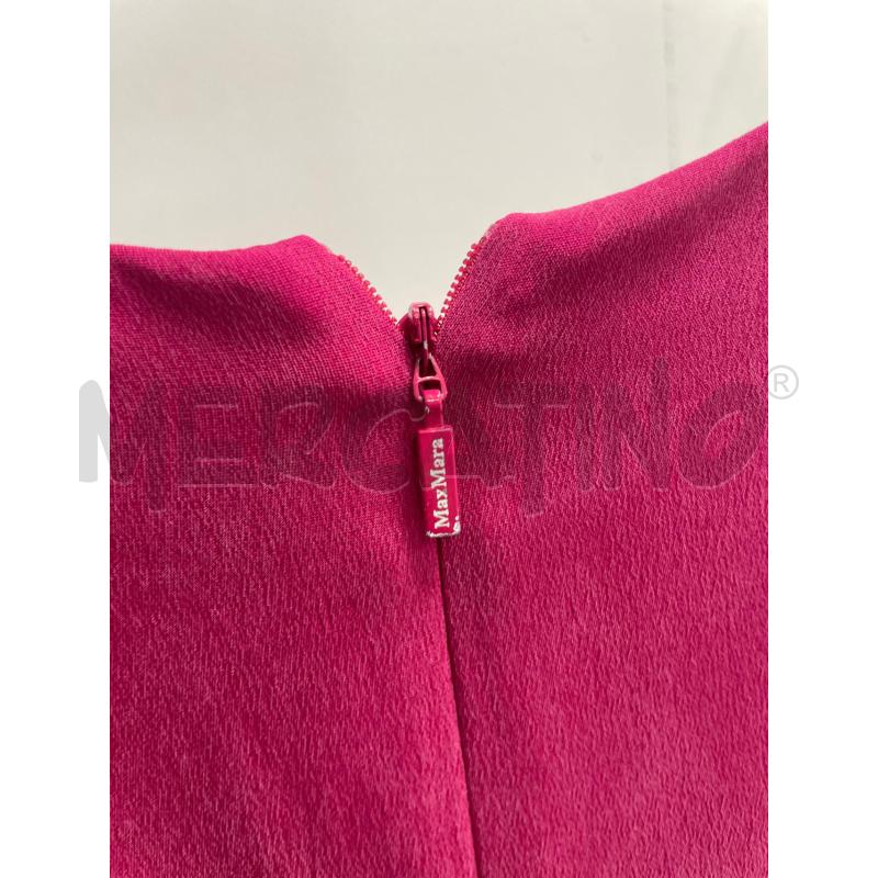 VESTITO DONNA INTREND MAX MARA FUKSIA SCOLLO V | Mercatino dell'Usato Montesilvano 4