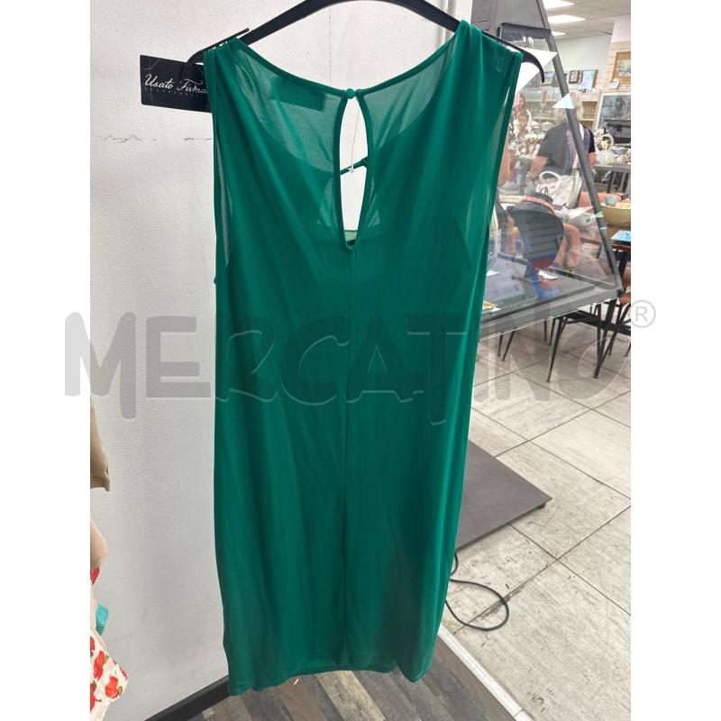 VESTITO DONNA INTREND VERDE LUNGO ELEGANTE | Mercatino dell'Usato Montesilvano 3