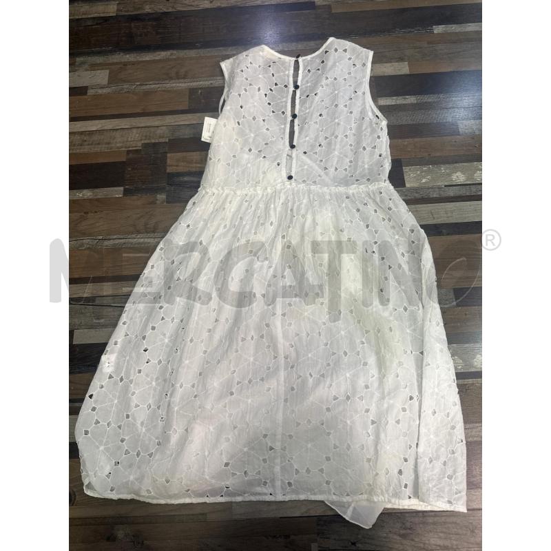 VESTITO DONNA JUCCA BIANCO  | Mercatino dell'Usato Montesilvano 3