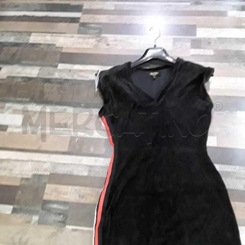 VESTITO DONNA JUICY COUTURE NERO BANDE LATERALI ARANCIO | Mercatino dell'Usato Montesilvano 2