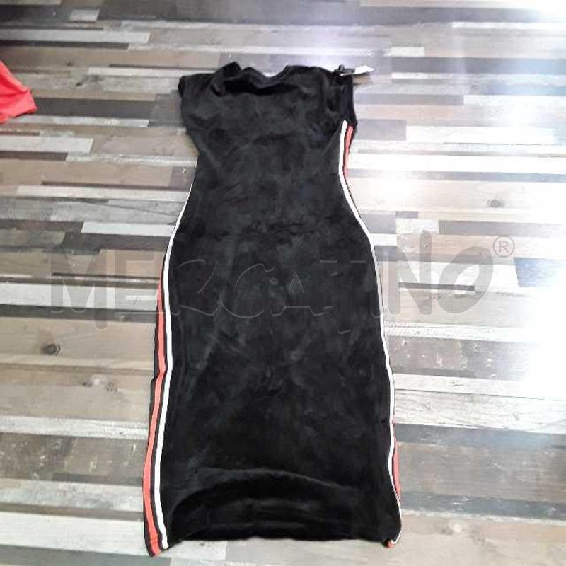 VESTITO DONNA JUICY COUTURE NERO BANDE LATERALI ARANCIO | Mercatino dell'Usato Montesilvano 3