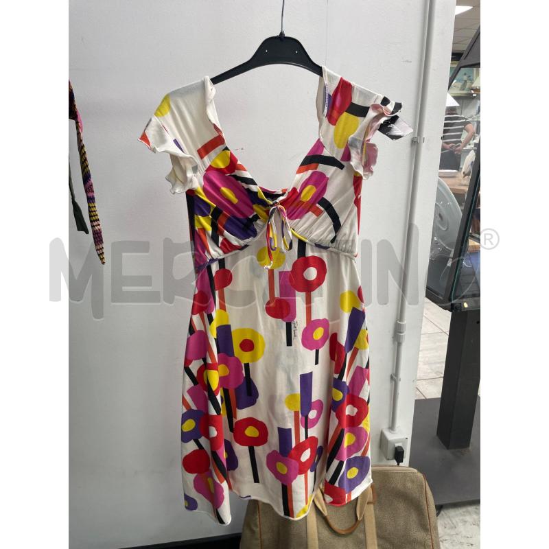 VESTITO DONNA JUST CAVALLI BIANCO FANTASIA  | Mercatino dell'Usato Montesilvano 1
