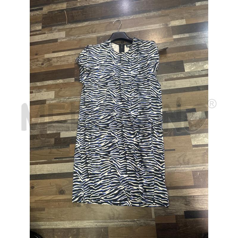VESTITO DONNA JUST CAVALLI BIANCO FANTASIA ZEBRATA  | Mercatino dell'Usato Montesilvano 1
