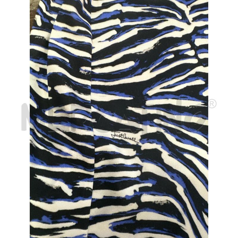 VESTITO DONNA JUST CAVALLI BIANCO FANTASIA ZEBRATA  | Mercatino dell'Usato Montesilvano 4