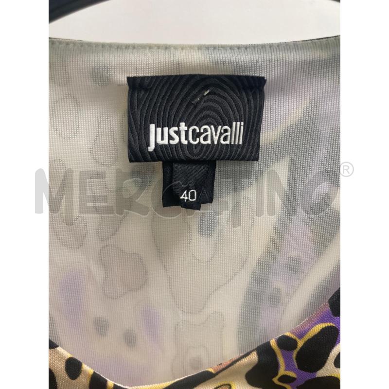 VESTITO DONNA JUST CAVALLI LILLA TG 40 | Mercatino dell'Usato Montesilvano 2