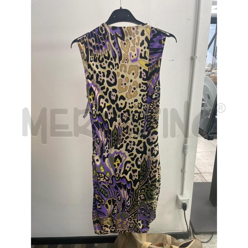 VESTITO DONNA JUST CAVALLI LILLA TG 40 | Mercatino dell'Usato Montesilvano 3