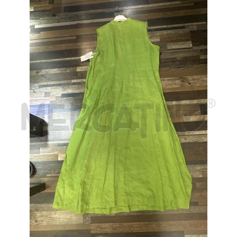 VESTITO DONNA J JILL VERDE CHIARO LINO | Mercatino dell'Usato Montesilvano 3