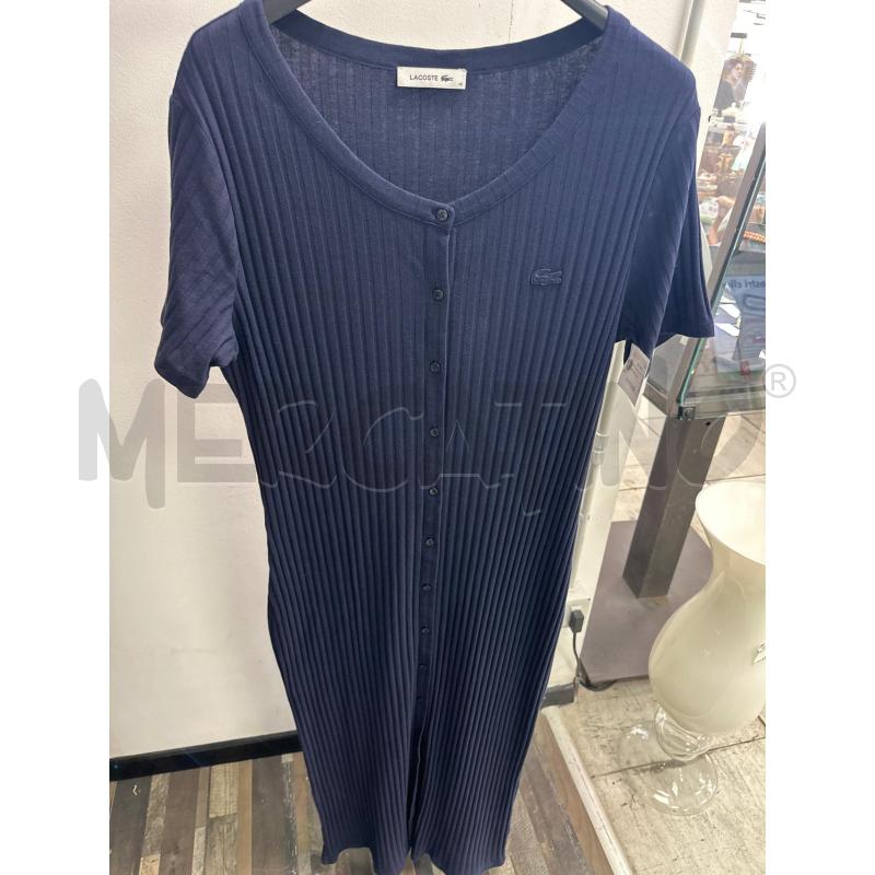 VESTITO DONNA LACOSTE LUNGO MEZZA MANICA | Mercatino dell'Usato Montesilvano 1