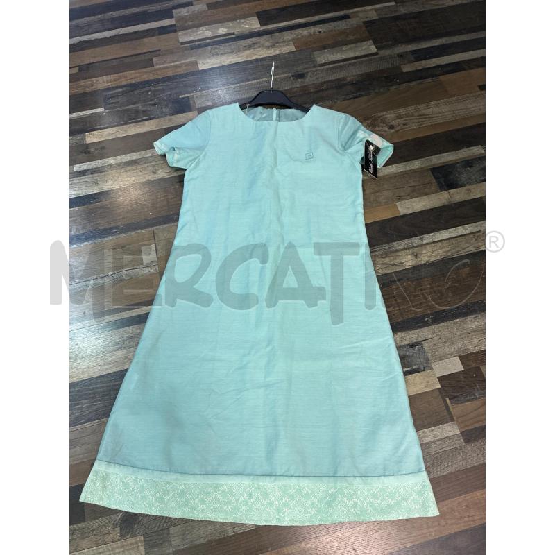 VESTITO DONNA LAURA BIAGIOTTI CELESTE  | Mercatino dell'Usato Montesilvano 1