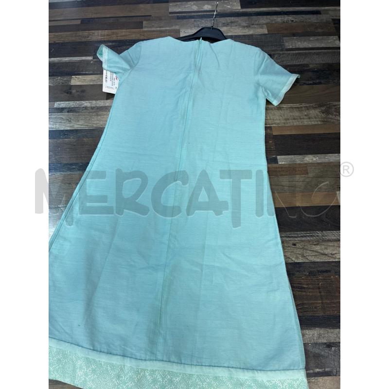 VESTITO DONNA LAURA BIAGIOTTI CELESTE  | Mercatino dell'Usato Montesilvano 4