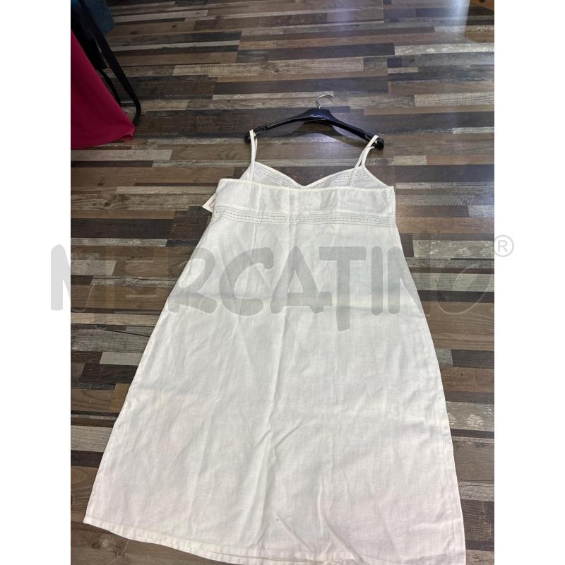 VESTITO DONNA LA PERALA BIANCO CANOTYTA TG 48 | Mercatino dell'Usato Montesilvano 4