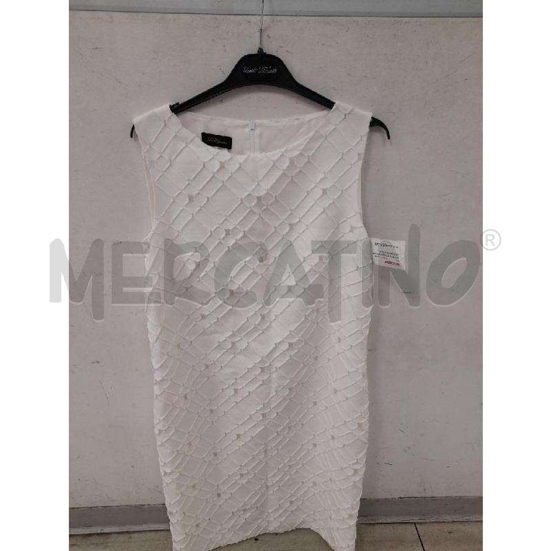 VESTITO DONNA LES COPAINS BIANCO TG 40  | Mercatino dell'Usato Montesilvano 1