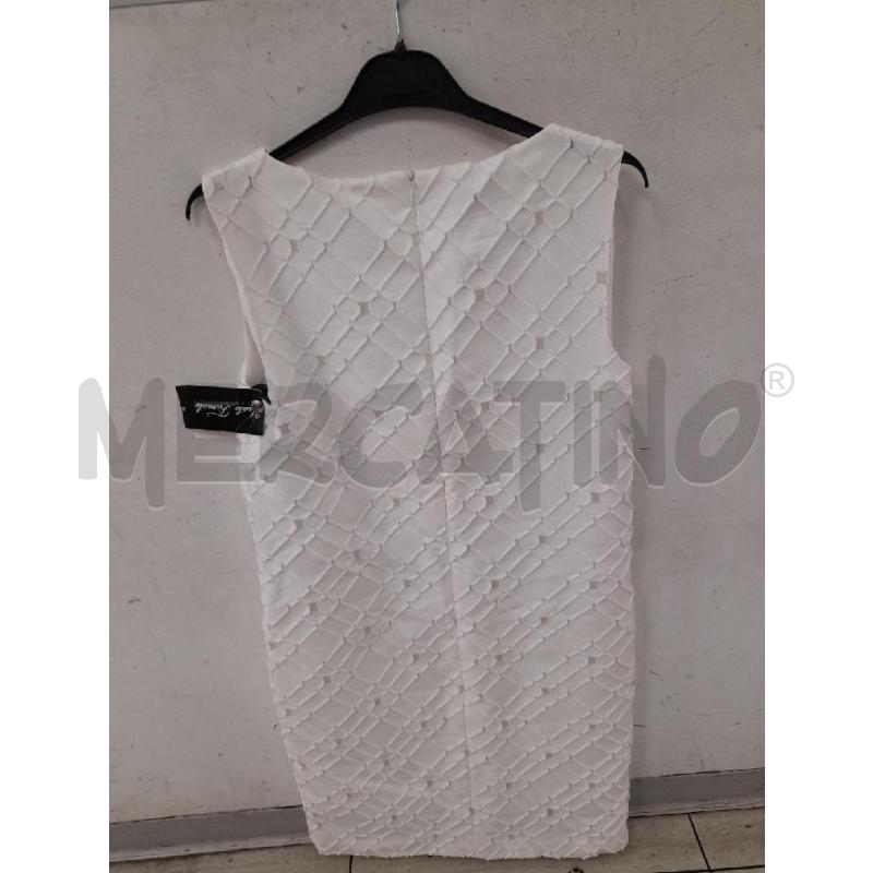 VESTITO DONNA LES COPAINS BIANCO TG 40  | Mercatino dell'Usato Montesilvano 3