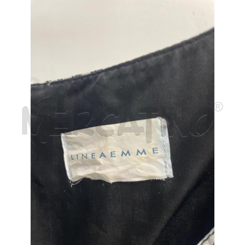 VESTITO DONNA LINEA EMME MARELLA NERO BIANCO QUADRETTATO  | Mercatino dell'Usato Montesilvano 2