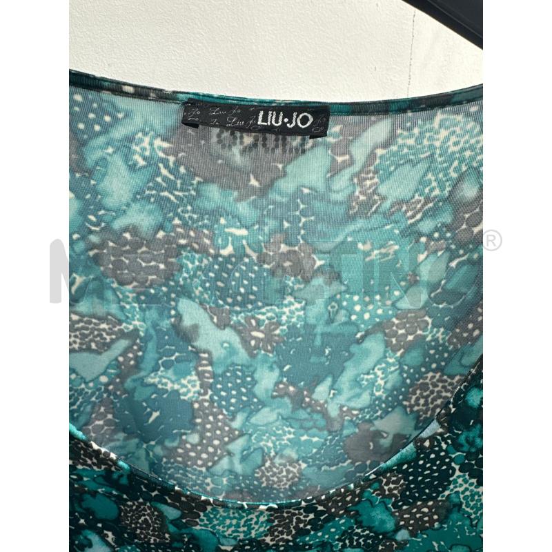 VESTITO DONNA LIU JO AZZURRO NERO FANTASIA  | Mercatino dell'Usato Montesilvano 2