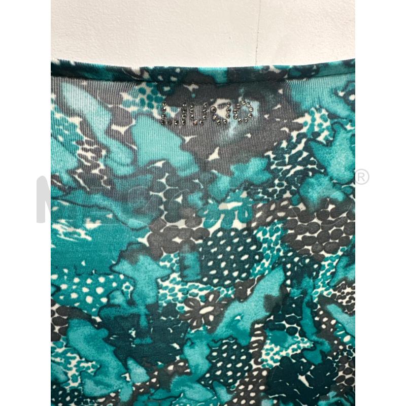 VESTITO DONNA LIU JO AZZURRO NERO FANTASIA  | Mercatino dell'Usato Montesilvano 4